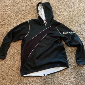Black performance Babolat Hoodie
